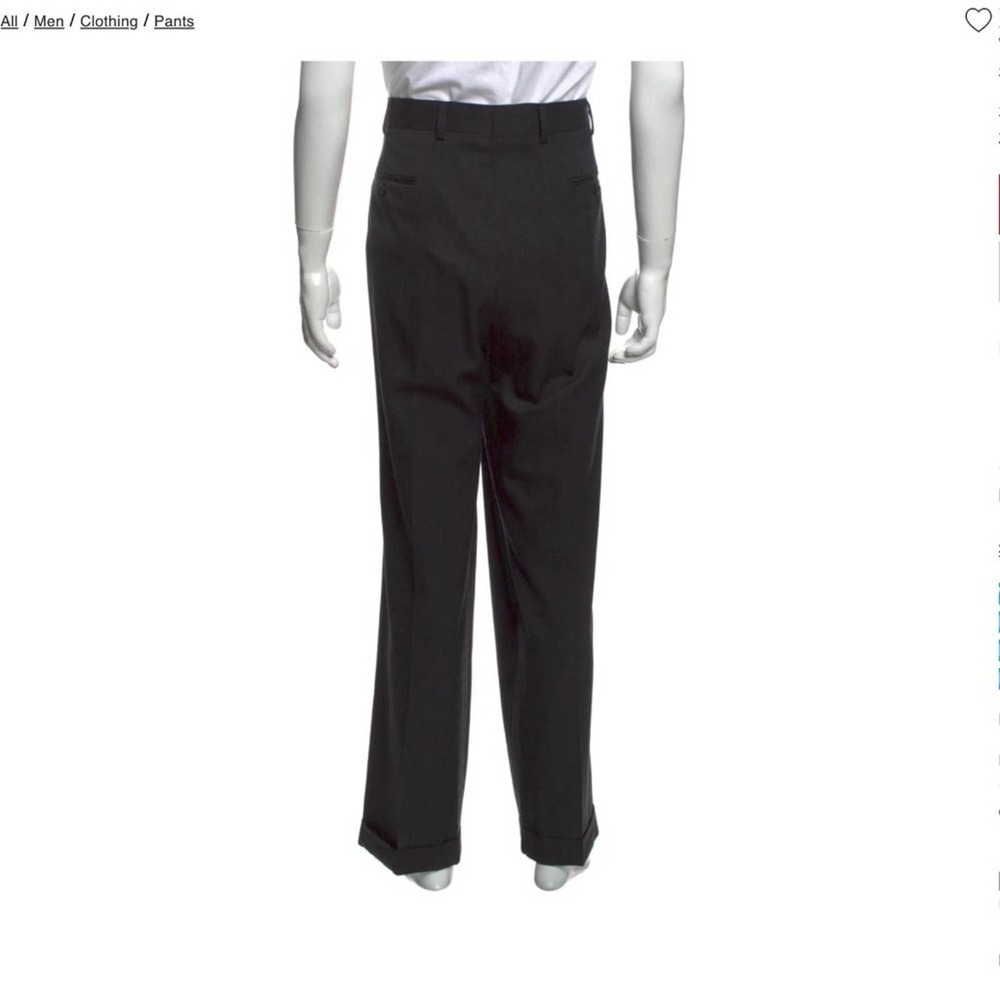 Brooks Brothers Madison Trouser Size 38 Dress Pants - Picture 2 of 8